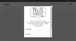 Desktop Screenshot of felixstreet.com