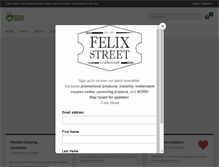 Tablet Screenshot of felixstreet.com